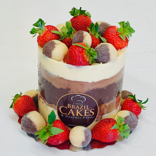 Custom brigadeiro cake