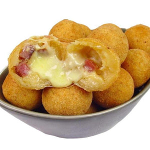 Bolinha de queijo com bacon Cheese and Bacon Pizza Pocket Brazil Cakes Toronto
