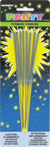 Party Favors 8/Pkg-Sparklers 7