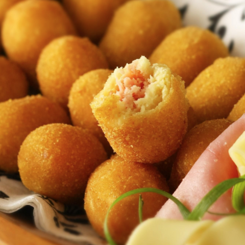 Salgado Brasileiro Bolinha de Pizza Brazil Cakes Toronto